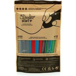 3doodler Start 3D Printing Filament Refill Bag Primary Pow 250 Pack
