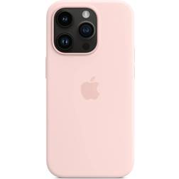 Apple Silicone Case with MagSafe for iPhone 14 Pro Chalk Pink