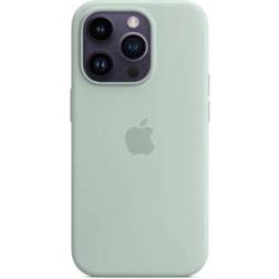 Apple Silicone Case with MagSafe for iPhone 14 Pro Succulent