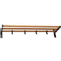 Habo 19046 Black/Oak Hattehylde 60x18.5cm