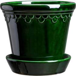 Bergs Potter Copenhagen Glazed Pot - Green Krukke