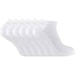 Sock Snob Mens Low Cut Trainer Socks - White