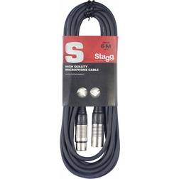 Stagg SMC6 XLR - XLR M-F Black 6m