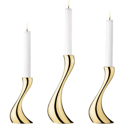 Georg Jensen Cobra Gold Värmeljuslykta 24cm 3st