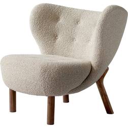 &Tradition Little Petra VB1 Karakorum/ Walnut Loungestol 75cm