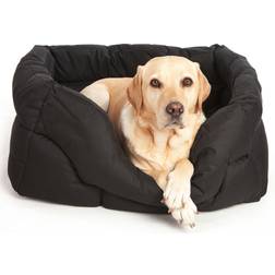 Archie & Oscar Decimus Polyester Pet Bed Jumbo Black
