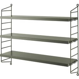 String Pocket Sage Wall Shelf 60cm