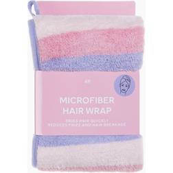 H&M Hårhandduk Mikrofiber Rosa Randig