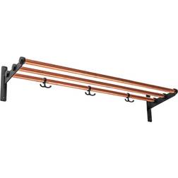 Essem Design Nostalgia Copper/Black Stand Hat Shelf 100x18.8cm