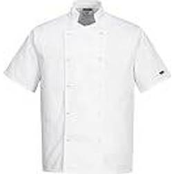 Portwest C733 Cumbria Chefs Jacket - White