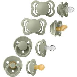 Bibs New Baby Try-It Collection 4-pack - Sage