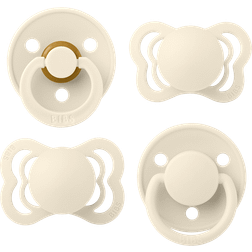 Bibs New Baby Try-It Collection 4-pack - Ivory