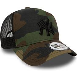 New Era York Yankees Clean Trucker Cap - Wood Camo