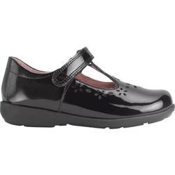 Start-rite Girls Rip-Tape School Shoes - Black
