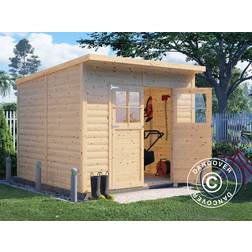 Dancover Redskabsskur Haveskur i Træ Bertilo Alster 4 2.44x2.39x2.1m (Areal )