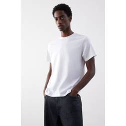 H&M Regular Fit Round Neck T-shirt - White