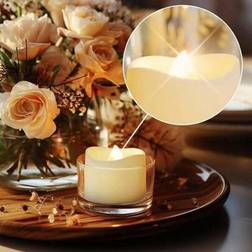 Shein Flameless Tea Lights With Votive Candles LED Candle