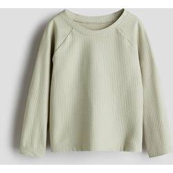 H&M Boys Textured Swim Top - Sage Green