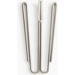 H&M 10-Pack Curtain Hooks Silver Coloured