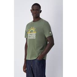 Champion Eco Future T-Shirt Mit Label-Details - Olivgrün