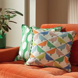 Habitat Habitat Scion Lintu 43x43 cm Scatter Cushion Green