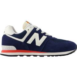 New Balance Toddler 574 Lace - NB Navy/Blast Red