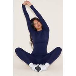 PrettyLittleThing High Waist Sculpt Gym Legging - Blue