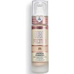 Revolution Beauty IRL Filter 16H Longwear Soft Matte Foundation F1