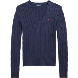 Polo Ralph Lauren Cable Knit Cotton Sweater - Hunter Navy Blue