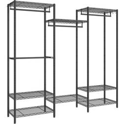 Songmics Steel Black Clothes Rack 175x180cm