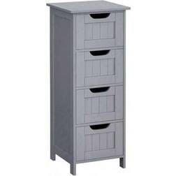 Shein Bathroom Cabinet With 4 Drawers 30 x 30 x 82 cm