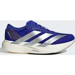 adidas Adizero Evo SL Sneakers Metallisk Sølvfarvede Striber - Blå/Sølv/Grøn