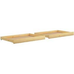 vidaXL Drawers Natural Sofa 88cm 2stk