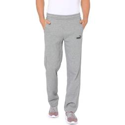 Puma Men’s ESS Logo Tr Op SRL Trousers - Medium Grey Heather