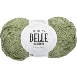 Drops Design Belle Uni Colour Moss Green 120m