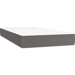 vidaXL Pocket Grey Coil Spring Matress 80x200cm