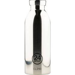 24 Bottles Clima Mirror Steel Vattenflaska 0.5L