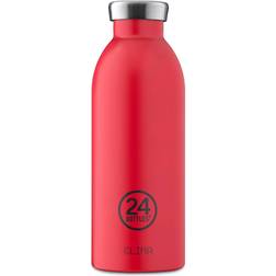 24 Bottles Clima Hot Red Water Bottle 0.5L
