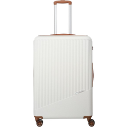 Travelite Bali 77cm - White/Cognac