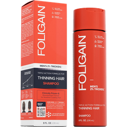 Foligain Stimulating Hair Shampoo for Thinning Hair for Men with 2% Trioxidil 236ml