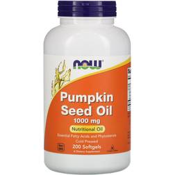 Now Foods Pumpkin Seed Oil 1000mg Softgels 200 pcs