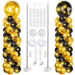 Shein Balloon Column Stand Kit With Balloons String Light