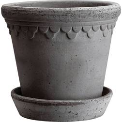 Bergs Potter Københavner Pot - Terracota Grey ∅12cm