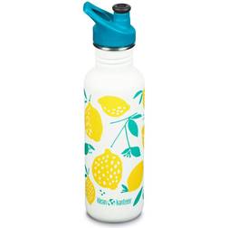 klean-kanteen Classic Sport Cap Lemons Vannflaske 0.8L
