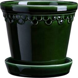Bergs Potter Københavner Glazed Pot - Green ∅25cm