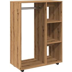 vidaXL Engineered Wood Artisan Oak Wardrobe 80x110cm