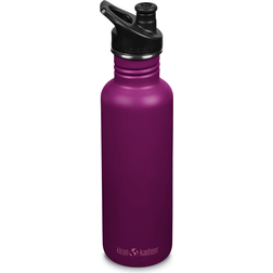 klean-kanteen Classic Sport Cap Purple Potion Drikkedunk 0.8L
