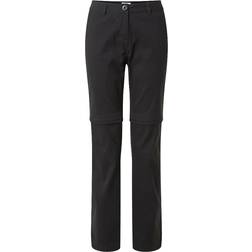 Craghoppers Women's Kiwi Pro II Convertible Trousers - Black