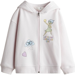 H&M Capuchonvest Met Print - Roze