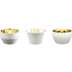 Skultuna Kin White Värmeljuslykta 4.5cm 3st
